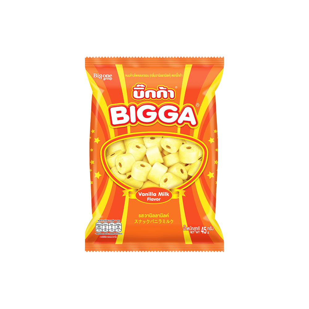 Bigga – Corn Snack (2 Geschmacksrichtungen) je 45 g