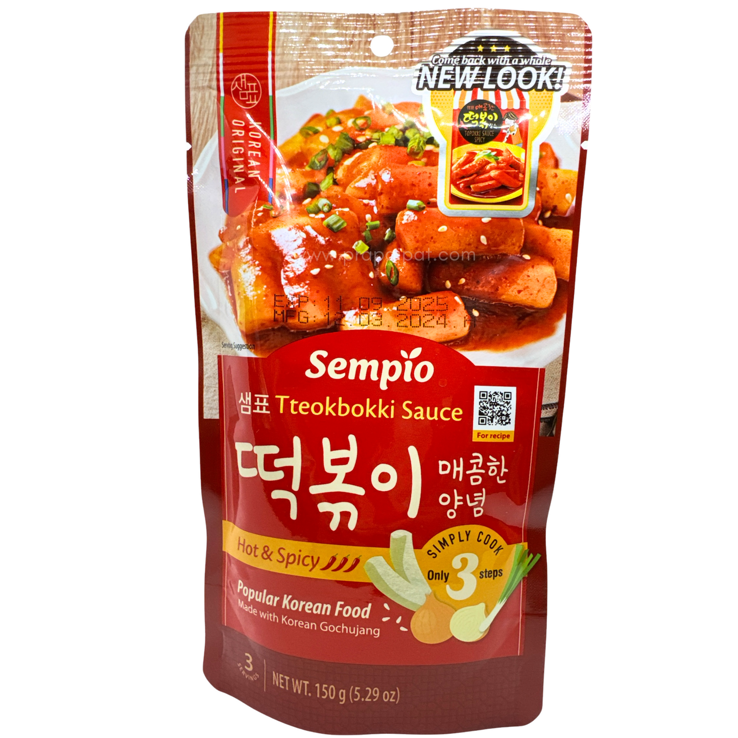 📌Exp 11/09/2025 SEMPIO Topokki Sauce Spicy 150 Gram