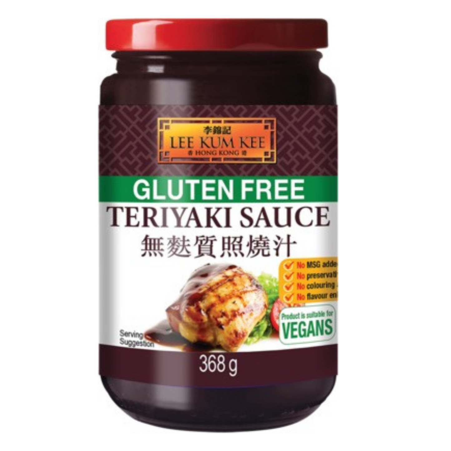 Lee Kum Kee LKK Teriyaki Sauce glutenfrei 368 g ซอสเทริยากิ สไตล์จีน