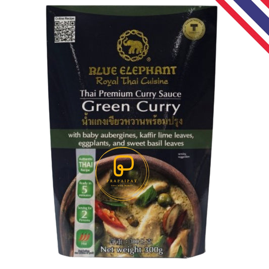 Blue Elephant Thai Premium Kochsauce Ready Grünes Curry 300 Gram