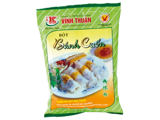 Vinh Thuan Flour for Rice Paper 400 Gram แป้ง สำหรับ ขนมปากหม้อ ทำเส้นใหญ่