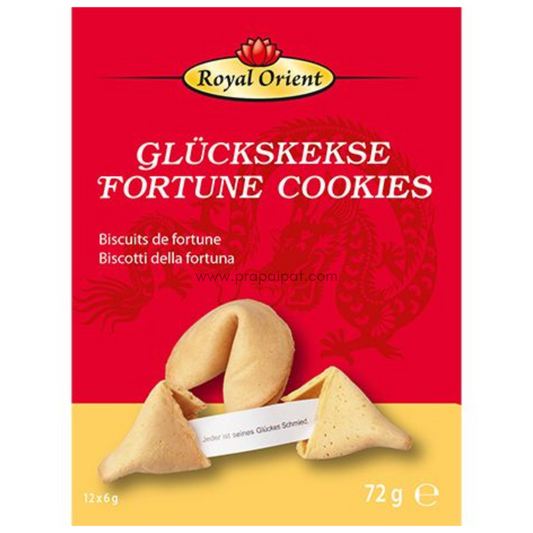 ROYAL ORIENT  Fortune Cookies 12 PCS 72 Gram