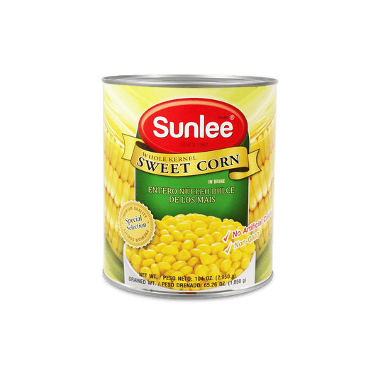 Sunlee – Sweet Corn in Vacuum EO – 340g ข้าวโพดหวาน เมล็ด