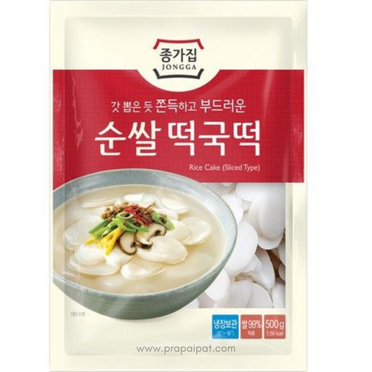 JONGGA  Rice Cake Sliced 500 Gram