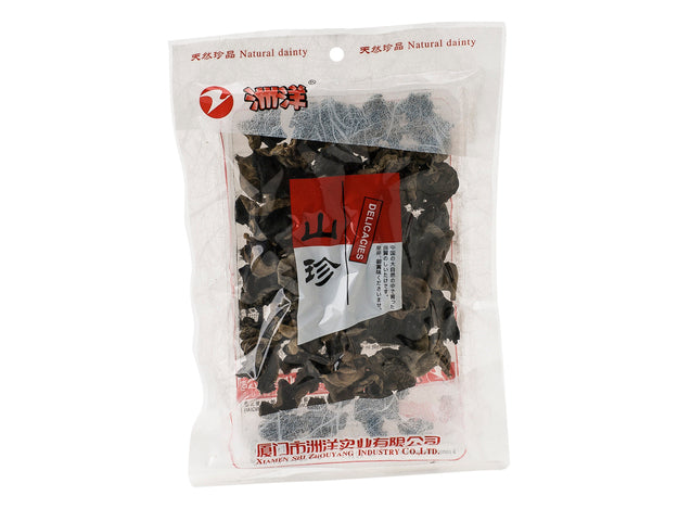 Getrocknete Schwarze Pilze
Zhouyang 50 gram เห็ดหูหนูแห้ง