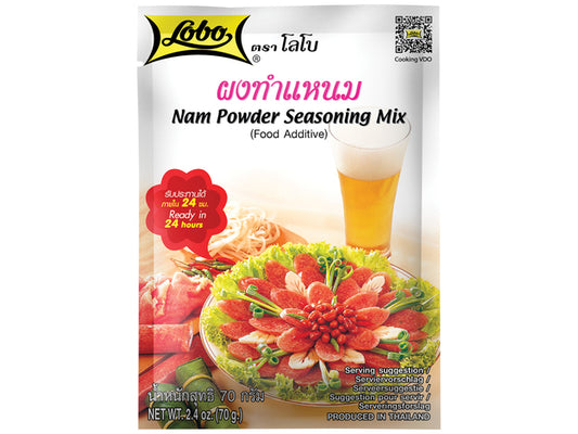 Würzmix Nam Pulver Lobo 70g ผงทำแหนม โลโบ (ทำง่ายใน 24 ชั่วโมง)