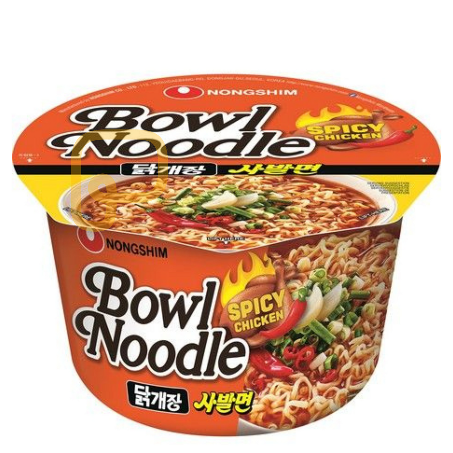 NONGSHIM  Instant Noodles Chicken Spicy Bowl 100 Gram