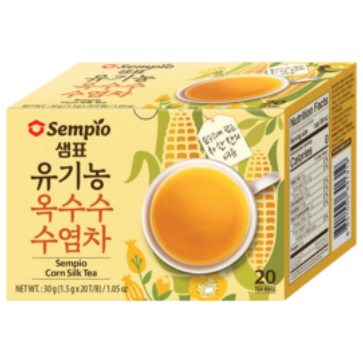 SEMPIO Südkorea Maishaar Tee 20 Btl 30 gram