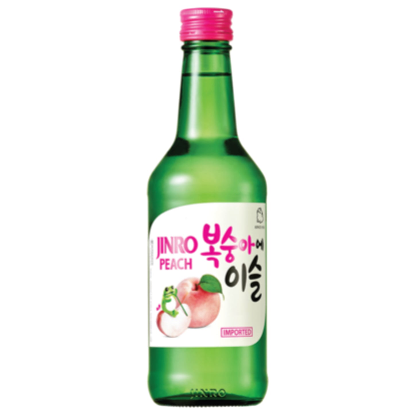 JINRO Südkorea Soju Chamisul Peach 13% 350 ml