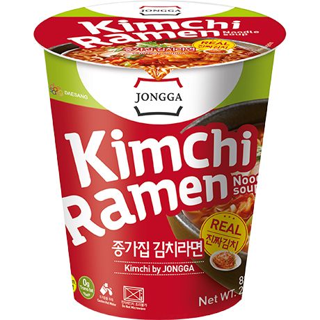 JONGGA  Instant Noodles Kimchi Ramen Cup 82.5 g