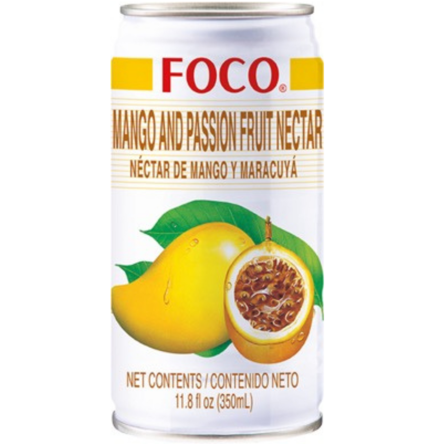 FOCO Mango and Passion Fruit Drink 350 ML