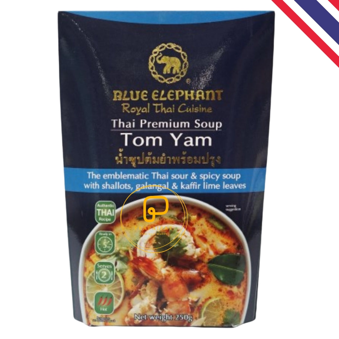 Blue Elephant Thai Premium Ready Kochsauce Tom Yam Suppe 250 Gram