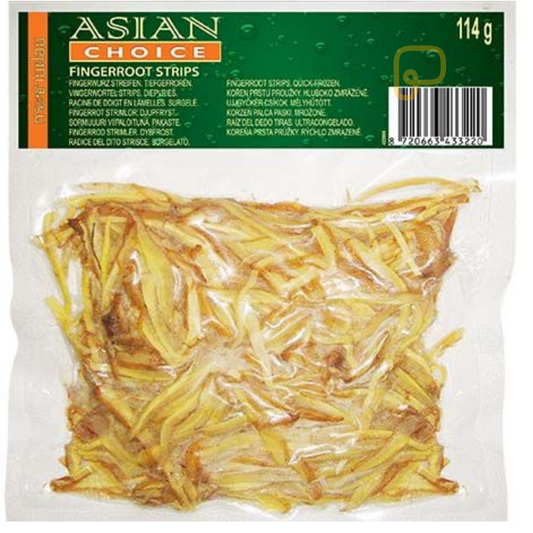 ASIAN CHOICE Krachai Strip 114 Gram กระชาย เส้น แช่แข็ง