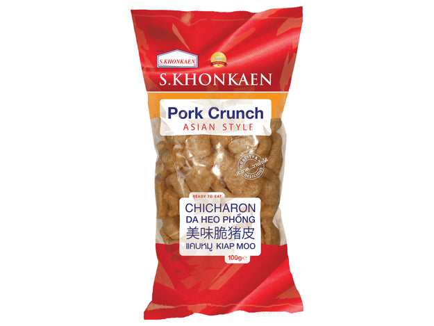 Fried Pork Crunch S.Khonkaen 100 Gram แคบหมู ส.ขอนแก่น