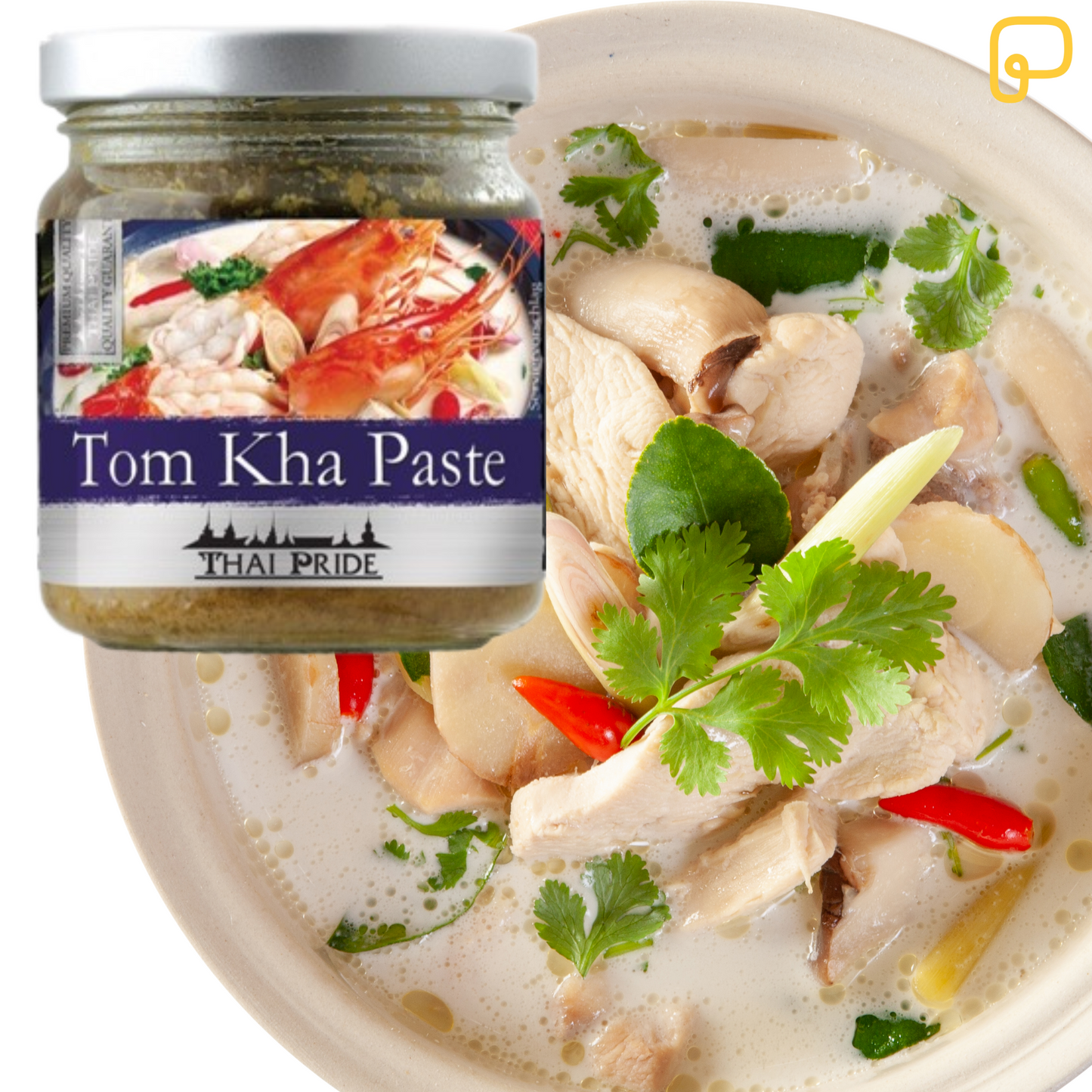 Thai Pride Tom Kha Paste 195 gram เครื่องแกง ต้มขาไก่