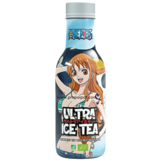 ULTRA ICE TEA Bio Eistee, One Piece Nami, Rote Früchte, DPG-Pfand 500 ML