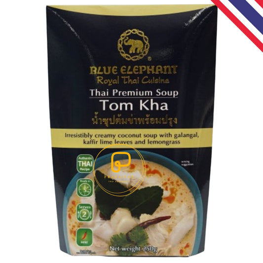 Blue Elephant Thai Premium Ready Kochsauce Tom Kha Suppe 250 Gram