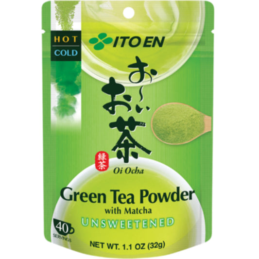 ITOEN Japan Instant Green Tea Powder with Matcha 32 gram