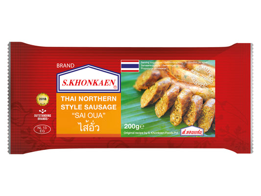 Nord-Thailändisch Würstchen Sai Oua
S.Khonkaen 200g ไส้อั่ว