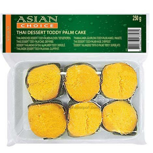 ASIAN CHOICE  Thai Dessert Toddy Palm Cake 250 Gram ขนมตาล📍❄️Tiefkühlprodukte