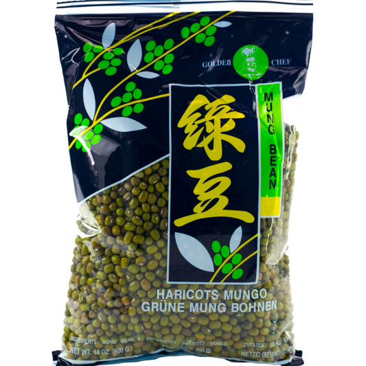 GOLDEN CHEF Green Mung Bean 400 gram ถั่วเขียวเต็มเมล็ด