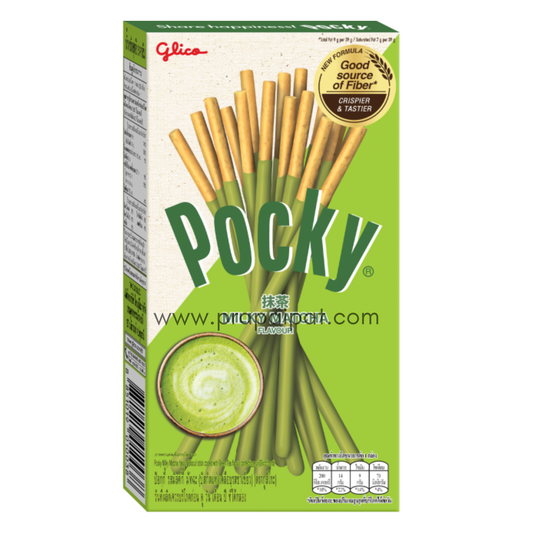 Pocky Matcha Green Tea Biscuit Stick 35 Gram