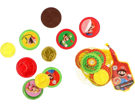 Super Mario Chocolate Coins 45 g