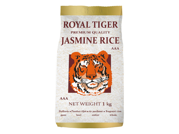 Royal Tiger Jasmine Rice 18kg bag