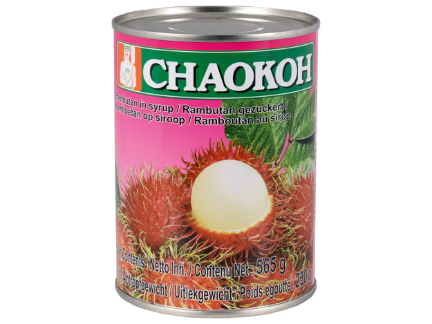 Rambutan in Heavy Syrup Chaokoh 565 Gram เงาะกระป๋อง