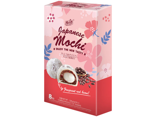 Mochi Reiskuchen Adzukibohnenpaste Yuki & Love 128 G โมจิไส้ถั่วแดง