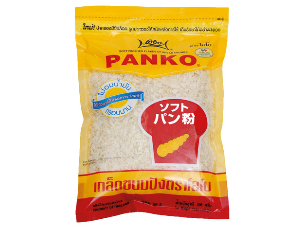 Panko Bread Crumbs Lobo 200 Gram เกล็ดขนมปังกรอบ รุ่นกรอบนาน