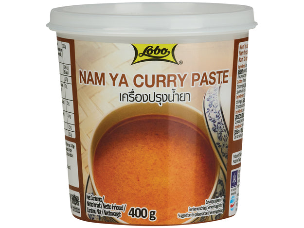 Nam Ya Curry Paste Lobo 400 Gram เครื่องแกงน้ำยาขนมจีน