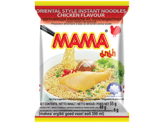 MAMA Instantnudeln, Huhn 55g มาม่า รสซุปไก่