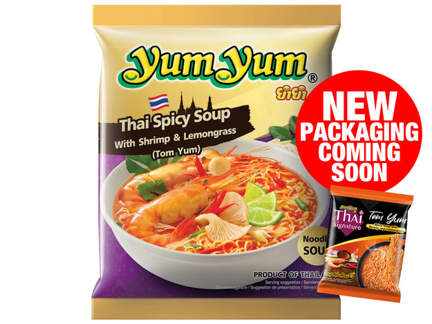 Instant Nudeln Thai Scharfe Suppe(Tom Yum) Yum Yum 100 Gram ยำยำ รส ต้มยำ