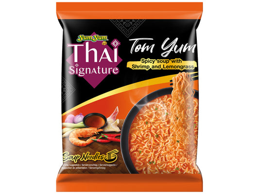 Instant Noodles Thai Spicy Soup(Tom Yum) Yum Yum 100 Gram ยำยำ รส ต้มยำ 