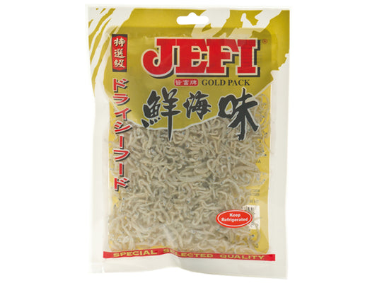 Getrocknete Sardellen Jefi 100 G ปลาข้าวสาร แห้ง