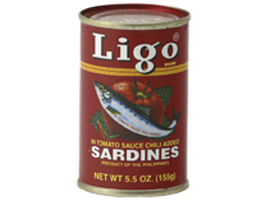 Sardinen in Tomatensauce mit Chili Ligo 155 Gram