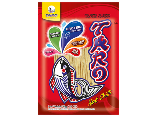 Hot Chilli Fish Snack Taro 52 Gram ปลาเส้นทาโร่ รสเผ็ด