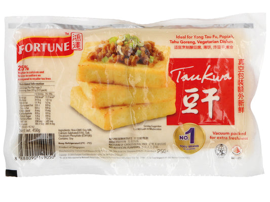 Tau Kwa Tofu Fortune Brand 450 Gram