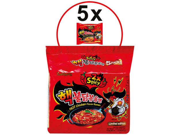 Instant Nudeln Extra Scharfes Huhn SAMYANG