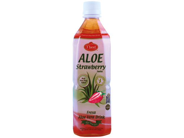 Aloe Vera Getränk mit Erdbeeren T'best 500 ML