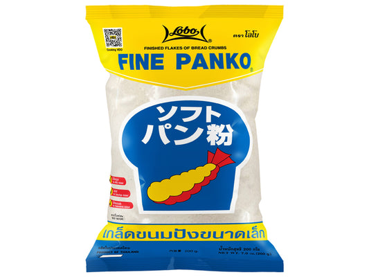 Lobo Panko Brotkrumen Fein 200 g โลโบ แป้ง เกล็ดขนมปัง