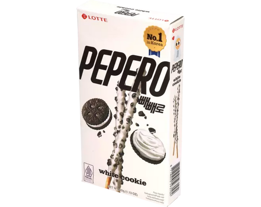 Pepero - White Cookie Sticks (Halal) 32 g