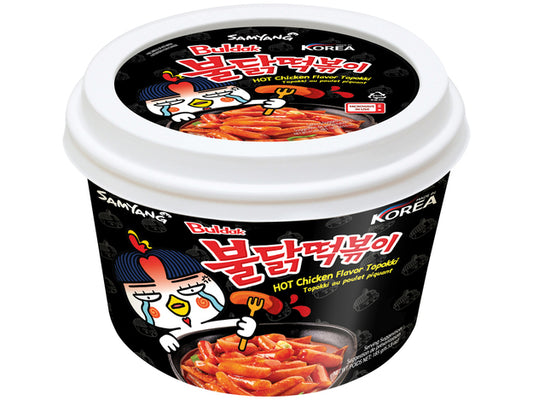 Buldak Spicy Chicken Aroma Topokki
 SAMYANG 185 Gram