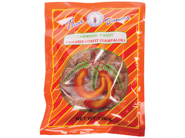 Tamarindenbonbons
Thai Dancer 170 Gram ลูกอมมะขามคลุกน้ำตาล