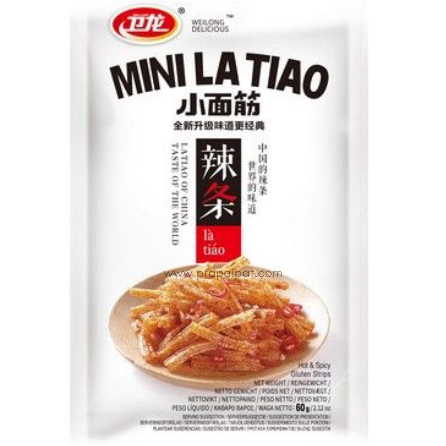 WEILONG  Latiao Mini 60 Gram ล่าเถียว