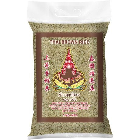 Royal Thai Brauner Reis 1 Kg ข้าวกล้อง Brown Rice