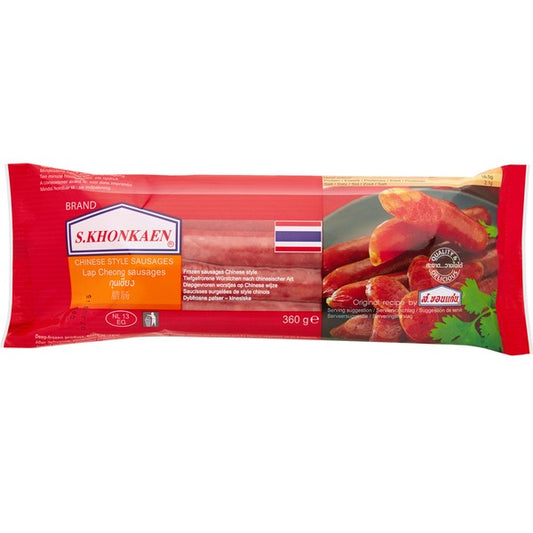 Chinese style sausages 360g (frozen)