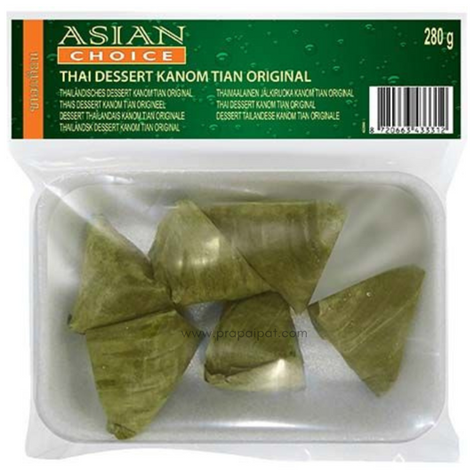 ASIAN CHOICE  Thai Dessert Kanom Tian Original 280 Gram ขนมเทียน📍❄️Tiefkühlprodukte