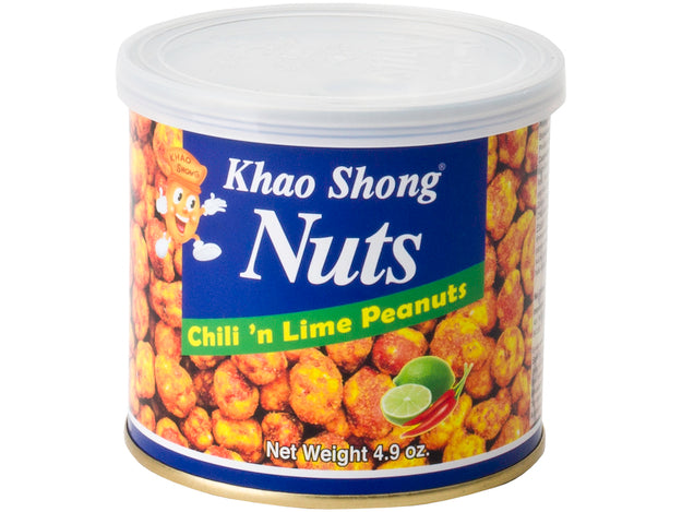 Erdnüsse Chili-Limette Khao Shong 140 G ถั่วลิสงอบกรอบ รสต้มยำ